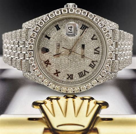 back of iced out rolex|iced out rolex guide.